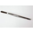 Photo1: No.3332 <br>Stainless steel tweezers narrow type[235mm/85g] (1)