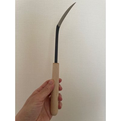 Photo3: No.0037  Repotting Sickle [100g/220mm]