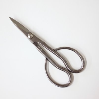 Photo1: No.3028  Stainless steel satsuki scissors S  [80g/150mm]
