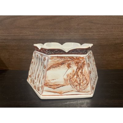 Photo8: No.MH4827 Tsukinowa shousen bonsai pot