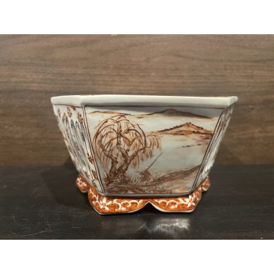 Photo4: No.MH4827 Tsukinowa shousen bonsai pot