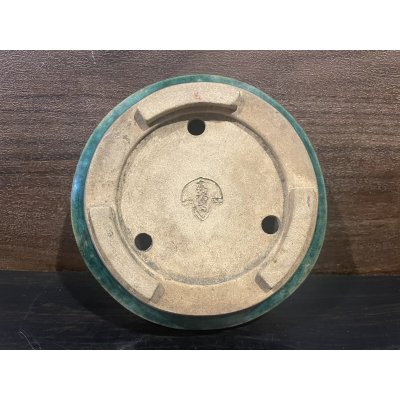 Photo5: No.MH4878 Heian Tofukuji 1st, Ryokuyu Round pot