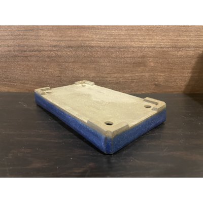 Photo4: No.MH4876 Heian Tofukuji 1st, Ruriyu Rectangular pot