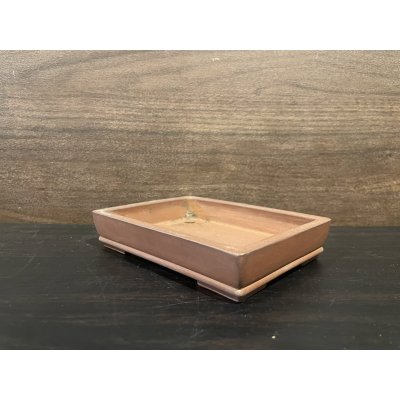Photo3: No.MH4883  Heian Kozan 1st, Shudei rectangular, light brown