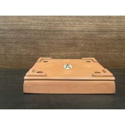 Photo5: No.MH4883  Heian Kozan 1st, Shudei rectangular, light brown