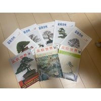 TB0506  Bonsai shunjyu and Bonsai World (1974 and 1978)back issue(8copies)