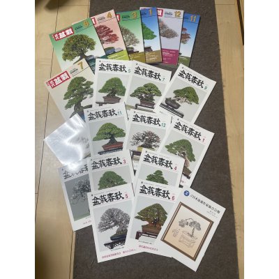 Photo1: No.TB1105  Kinbon, Bonsai shunjyu back issue 20copies