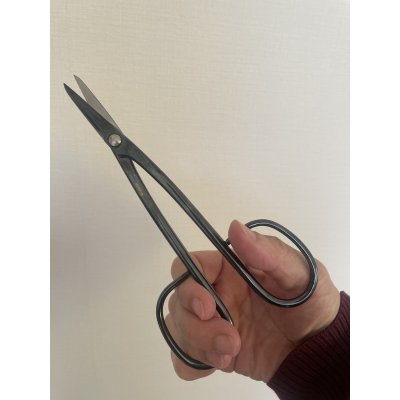Photo4: No.0353  Custom made Trimming shears middle handle (Made to order)* [80g/180mm]