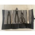 Photo1: No.TB0803 <br>Bonsai tool set with roll up case (1)