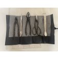 Photo2: No.TB0803 <br>Bonsai tool set with roll up case (2)
