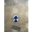 Photo7: No.MH6801 <br>Heian Kozan 1st, Blue, oval 瑠璃楕円鉢 (7)