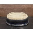 Photo3: No.MH4879 Heian Tofukuji 1st, Ruriyu oval pot