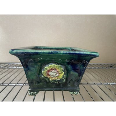 Photo6: No.FA4504  Bonsai pots by Shigeru Fukuda