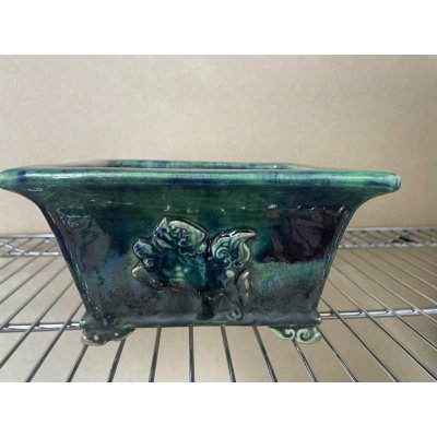 Photo5: No.FA4504  Bonsai pots by Shigeru Fukuda