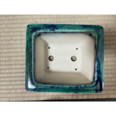 Photo2: No.FA4504  Bonsai pots by Shigeru Fukuda