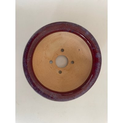 Photo2: No.No.FA5601  Bonsai pot by Shigeru Fukuda