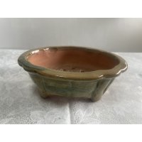 No.MA6304  Gyozan pot (used) handmade