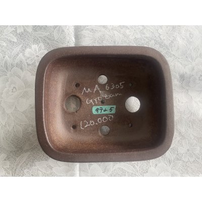 Photo2: No.MA6305  Gyozan pot (used) handmade