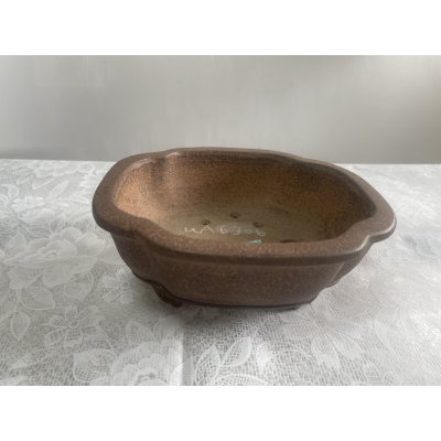 Photo1: No.MA6306  Gyozan pot (used) handmade