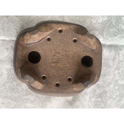 Photo3: No.MA6306  Gyozan pot (used) handmade