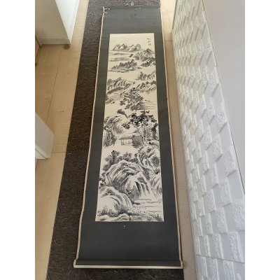 Photo1: No.MMB6601  Hanging scroll