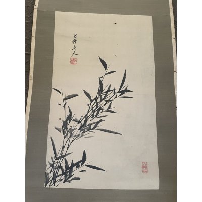 Photo2: No.MMB6603  Hanging scroll
