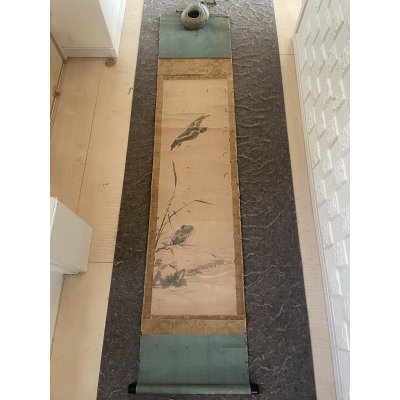 Photo1: No.MMB6607  Hanging scroll 