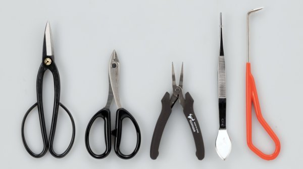 Photo2: No.4101  Bonsai tool set for biginners 5pcs. (2)