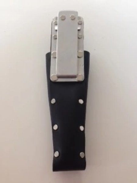 Photo4: Masakuni No.3001  Leather sheaths for No.2001 [70g/180mm] (4)