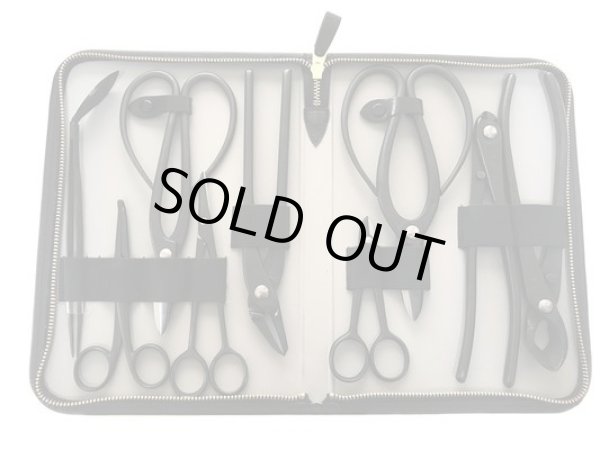 Photo1: No.0031  Tool set (9 pcs. Set) [1500g / 260x190x30mm] (1)