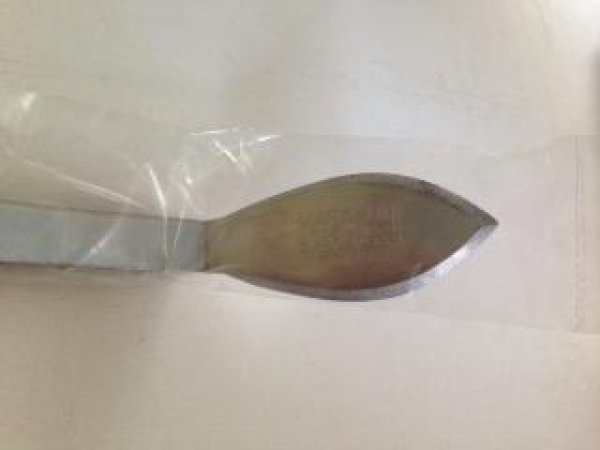 Photo2: No.0111  Bonsai Tweezers straight made of stainless steel [50g/205mm] (2)