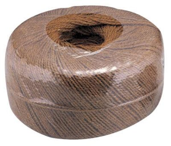 Photo1: No.1176  Hemp-palm rope brown 1000M [4kg] (1)