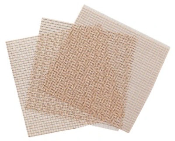 Photo1: No.1679  Copper net, 3pcs [40g / 100 x 100 mm] (1)