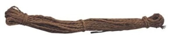 Photo1: No.1162  Hemp-palm rope brown [80g] (1)