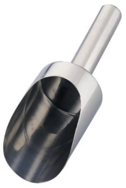 Photo1: No.2371  Stainless scoop S [150g / 68 x 213 mm] (1)