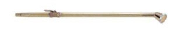 Photo1: No.2814  Brass plated nozzle with cock for replacement L [262g/640mm] (1)