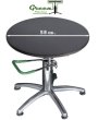 Photo2: No.M1203  Green T Plus Round table (2)