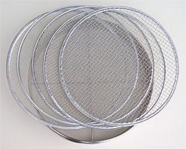 Photo1: No.60320  Stainless Soil Sieves(1,2,4,7,10 mm) [1000g / 37cm] (1)