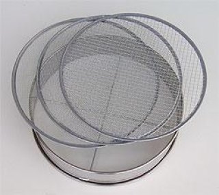 Chikichi Stainless Soil Sieve 30cm with 3 replacement nets Bonsai Tools Japan 