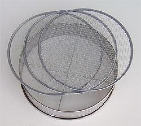 Photo1: No.60276  Stainless Soil Sieves(2,4,7mm) [520g / 30cm] (1)