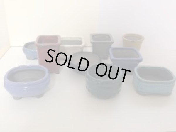 Photo2: No.MP13A-46E  Mame pot sets, 10pcs (2)