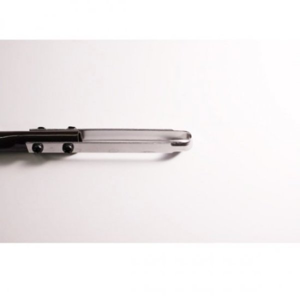 Photo2: No.2281  Double-edged blade jin knife circle L [42g/210mm] (2)