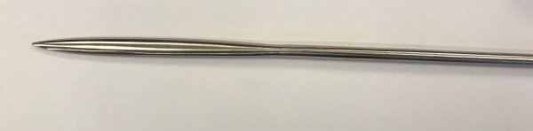 Photo2: No.0013B  STICK, for root-washing (stainless) [25g/290mm] (2)