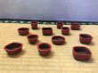 Photo2: No.303  Bunzan, Mame bonsai pot, 12pcs (2)