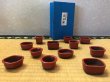 Photo3: No.303  Bunzan, Mame bonsai pot, 12pcs (3)