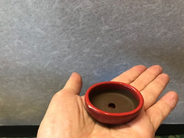 Photo4: No.303  Bunzan, Mame bonsai pot, 12pcs (4)