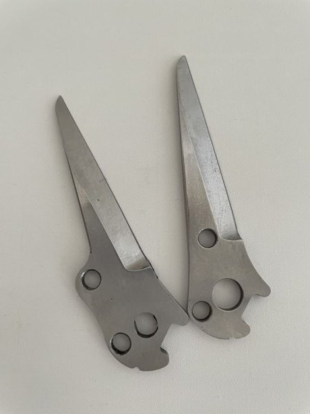 Photo1: No.2020-blades  Replacement blades of pruning Shears [80g] (1)