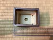 Photo2: No.BR2000-2.5  Rectangle Bonsai pot, brown (2)