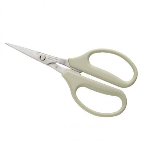Photo1: No.2243  Craft scissors white [50g/160mm] (1)