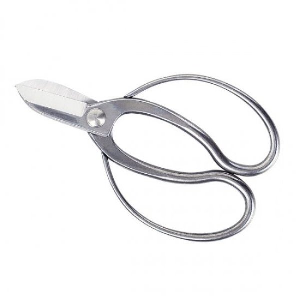 Photo1: No.3021  Stainless steel flower scissors Koryu type [182g/165mm] (1)